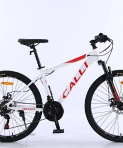 Xe đạp calli 1600 màu trắng đỏ