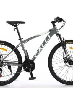 Xe đạp calli 1600 màu xám trắng