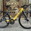 Xe đạp đua Tirich màu vàng xanh