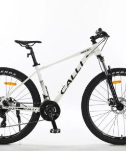 xe đạp calli 3600 màu trắng đen