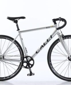 Xe đạp Fixed Gear Calli R1.5 tay cong 23 xe đạp fixed gear calli R1.5 màu bạc