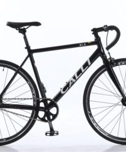 Xe đạp Fixed Gear Calli R1.5 tay cong 22 xe đạp fixed gear calli R1.5 màu đen