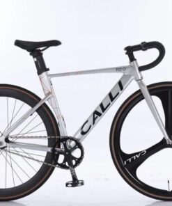 xe đạp fixed gear calli R2.0 FX màu bạc