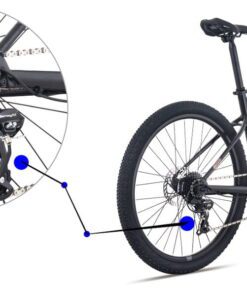 Bộ truyền động Xe đạp giant ATX 720 bản 2025