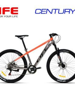 Xe đạp Life Century Màu Cam Ghi