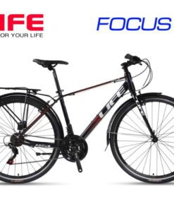 Xe đạp Life Focus Màu đen