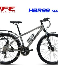 Xe đạp Life Hbr99 Màu Ghi đen