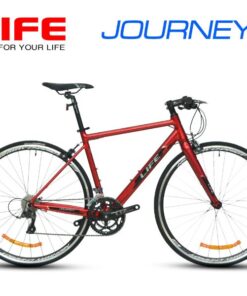 Xe đạp touring Life Journey giảm giá 266K 40 Xe đạp Life Journey Màu đỏ