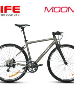 Xe đạp Life Moon Màu Ghi
