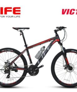 Xe đạp Life Vic1 Màu đen đỏ