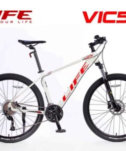 Xe đạp địa hình Life VIC5 giảm giá 599K 36 Xe đạp Life Vic5 Màu Trắng