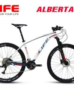 Xe đạp địa Hình Life Alberta Màu Trắng Xanh