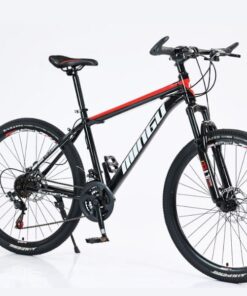 Xe đạp địa Hình Mingu đen đỏ Vành Nan