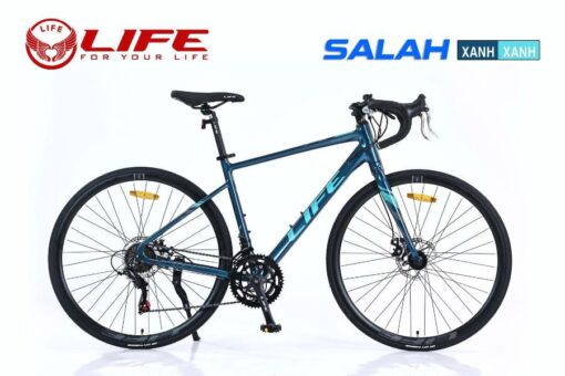 Xe đạp đua life salah màu xanh