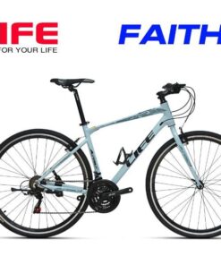 Xe đạp Life Faith Màu Ghi