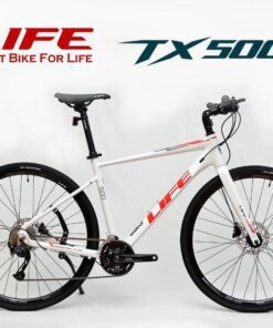 Xe đạp touring Life TX500 giảm luôn 500K 37 Xe đạp Life Tx500 Màu Trắng
