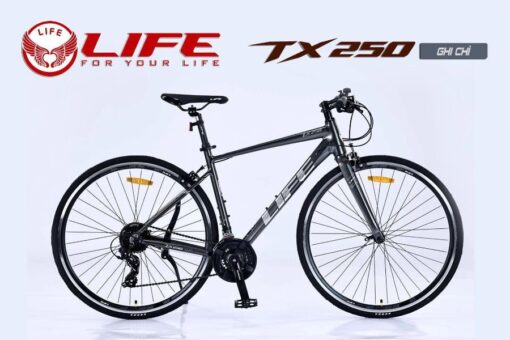 Xe đạp Life Tx250 Màu Ghi