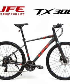 Xe đạp life tx300 màu đen