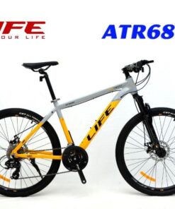 Xe đạp Life Atr681 Màu Ghi Vàng