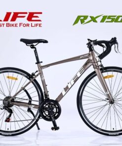 Xe đạp đua Life RX150 giảm giá 350k + quà tặng và Km 35 xe đạp đua life rx150 màu nâu