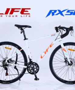 xe đạp đua life rx50 màu trắng