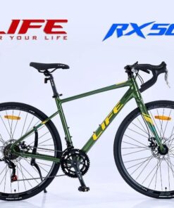 xe đạp đua life rx50 màu xanh lục