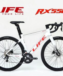 xe đạp life rx550 màu trắng