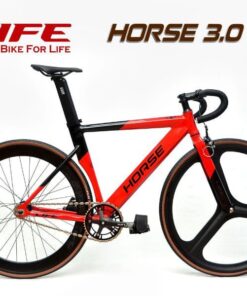 Xe đạp Fixed Gear Life Horse 3.0 giảm giá 500K 40 Xe đạp Fixed Gear Life Horse 3.0 đen đỏ