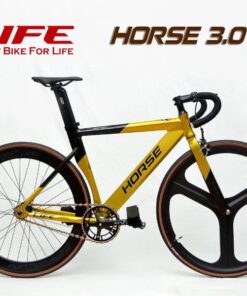 Xe đạp Fixed Gear Life Horse 3.0 giảm giá 500K 35 Xe đạp Fixed Gear Life Horse 3.0 Màu đen Vàng