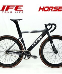 Xe đạp Fixed Gear Life Miracle Màu Carbon