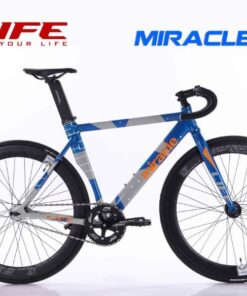 Xe đạp Fixed Gear Life Miracle Màu Xanh Cam