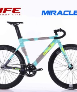 Xe đạp Fixed Gear Life Miracle Màu Xanh Vàng