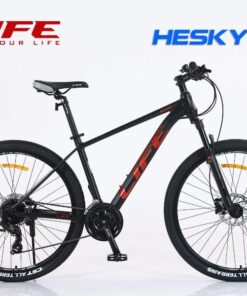 Xe đạp địa Hình Life Hesky đen đỏ