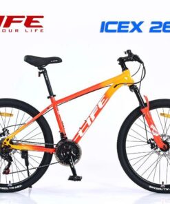 Xe đạp địa Hình Life Icex 26 Màu đỏ Cam