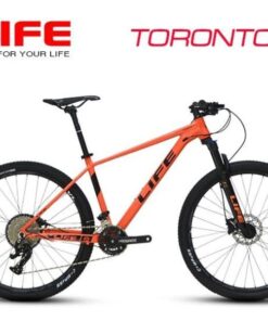Xe đạp địa hình Life Toronto chất giảm giá 350K 28 Xe đạp địa Hình Life Toronto Màu Cam