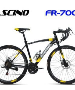 Xe đạp đua Fascino FR700 giảm giá 300K 31 Xe đạp đua Fascino Fr-700 đen Vàng