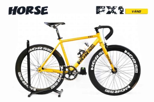 Xe đạp Fixed Gear Horse Fx1 Màu Vàng