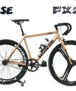 Xe đạp Fixed Gear Horse FX2 vành đúc 3 đao giảm giá 310K 38 Xe đạp Fixed Gear Horse Fx2 Màu đồng