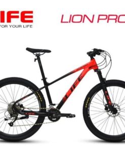 Xe đạp Lion Pro Màu đen đỏ