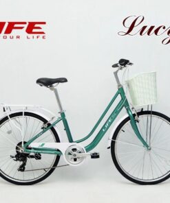 Xe đạp Mini Life Lucy Màu Xanh