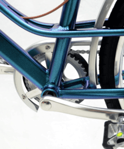 Xe đạp mini nữ Fascino Camellia giảm giá 300K 48 Trục Giữa Xe đạp Mini Fascino Camellia