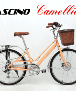 Xe đạp mini nữ Fascino Camellia giảm giá 300K 39 Xe đạp Mini Fascino Camellia Màu Hồng Cam