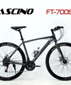 Xe đạp touring Fascino FT 700S giảm giá 250K 30 Xe đạp Touring Fascino Ft-700s Màu Ghi đen