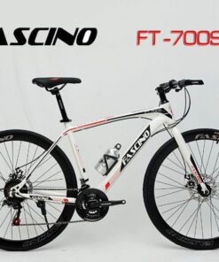 Xe đạp touring Fascino FT 700S giảm giá 250K 33 Xe đạp Touring Fascino Ft-700s Màu Trắng đỏ
