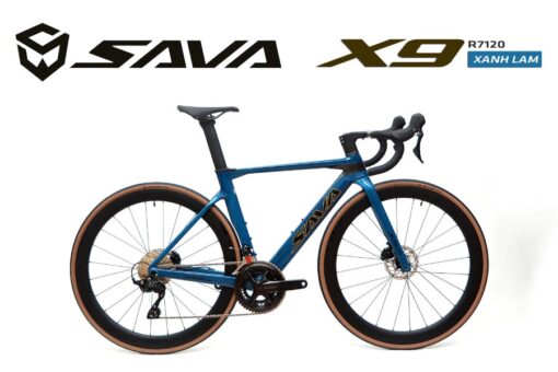 Xe đạp đua Sava X9.9 R7120 Màu Xanh Lam