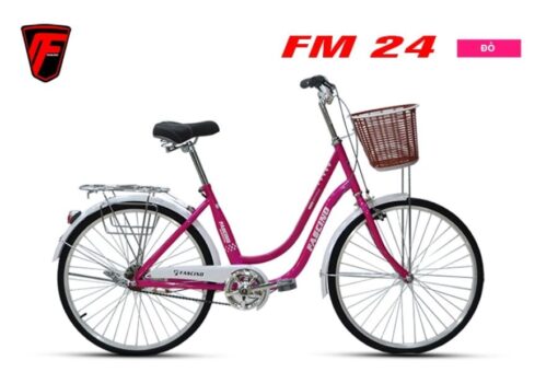 Xe đạp Mini Nữ Fascino Fm24 Màu đỏ