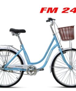 Xe đạp Mini Nữ Fascino Fm24 Màu Xanh