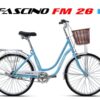 Xe đạp Mini Nữ Fascino Fm26 Màu Xanh