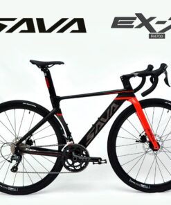 Xe đạp đua Sava EX7 R4700 siêu giảm giá 1M 16 Xe đạp Sava Ex7 R4700 Màu đen đỏ