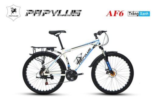 Xe đạp địa Hình Papylus Af6 Màu Trắng Xanh